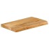 Tablero de mesa borde natural madera maciza mango 60x30x2,5
