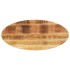 Tablero de mesa ovalado madera maciza de mango 80x40x3,8