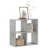 Estantería madera de ingeniería gris hormigón 68,5x32x68,5
