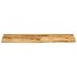 Tablero de mesa borde natural madera maciza mango 110x20x2,5