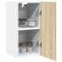 Armario colgante cocina contrachapada color roble 29,5x31x60