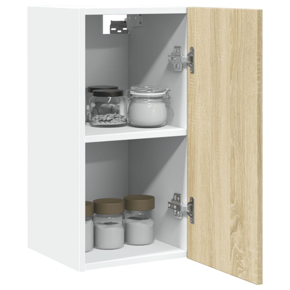 Armario colgante cocina contrachapada color roble 29,5x31x60