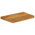 Tablero de mesa borde natural madera maciza mango 60x30x3,8