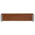 Jardinera de madera maciza de pino marrón 100x50