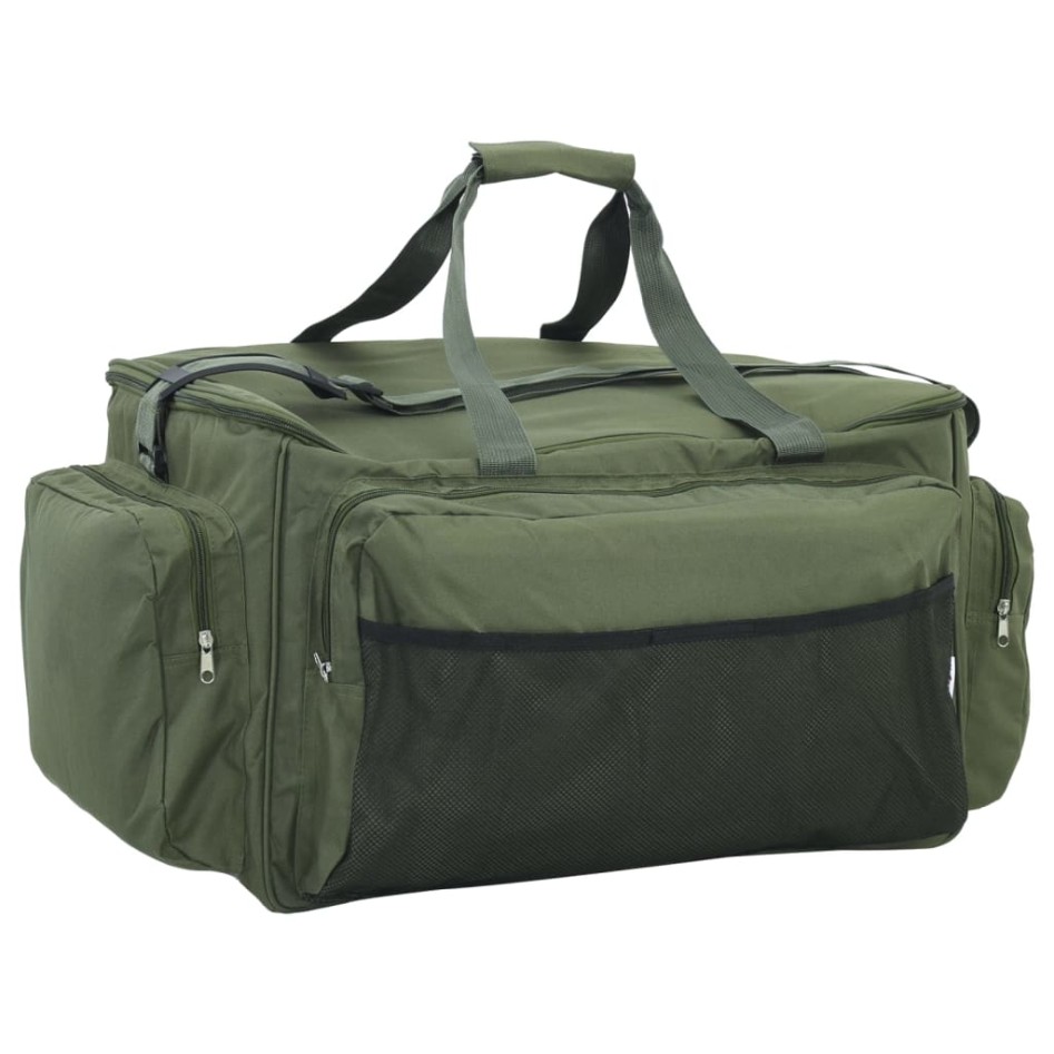 Bolso de pesca impermeable tela Oxford verde