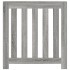 Cubierta de radiador madera ingeniería gris Sonoma 78x20x82