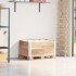 Collares de palets 2 unidades madera maciza de pino 80x60
