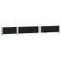 Collar de palet madera maciza de pino negro 150x50