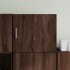 Armario de pared madera ingeniería marrón roble 45x42,5x40