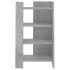 Aparador de madera de ingeniería gris hormigón 45x35x75