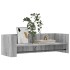 Estante de pared madera ingeniería gris Sonoma 100x35x30,5