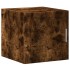 Armario de pared madera ingeniería roble ahumado 40x42,5x40