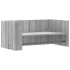 Estante de pared madera ingeniería gris Sonoma 70,5x35x30,5