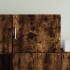 Armario de pared madera ingeniería roble ahumado 50x42,5x40