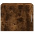 Armario de pared madera ingeniería roble ahumado 50x42,5x40