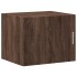Armario de pared madera ingeniería marrón roble 50x42,5x40