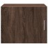 Armario de pared madera ingeniería marrón roble 50x42,5x40