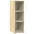 Aparador de madera de ingeniería roble Sonoma 30x41x93