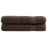 Toallas de sauna SOLUND 2 unidades marrón 80x200 cm 600
