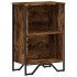 Estantería madera de ingeniería roble ahumado 50x31x74,5