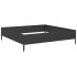 Arriate de acero negro 100x100x26