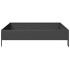 Arriate de acero negro 100x100x26