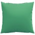 Cojines de sofá 4 unidades tela verde 50x50