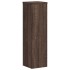 Soportes de plantas 2 uds madera marrón roble 17x17x60