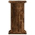 Soportes de plantas madera ingeniería roble ahumado 33x33x60