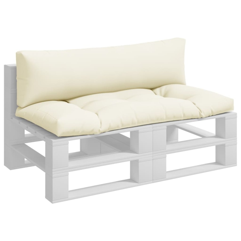 Cojines para sofá de palets 2 unidades tela