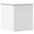 Caja de almacenaje madera de ingeniería blanco 30x35x35