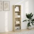 Estantería de madera de ingeniería roble Sonoma 40x24x143