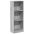 Estantería de madera de ingeniería gris Sonoma 40x24x109