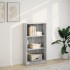 Estantería de madera de ingeniería gris Sonoma 60x24x109