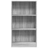 Estantería de madera de ingeniería gris Sonoma 60x24x109