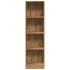 Estantería de madera de ingeniería roble artesano 40x24x143