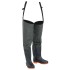 Botas altas de agua de pesca verde oscuro talla