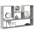 Estantería de pared madera ingeniería gris hormigón 99x15x60