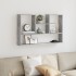 Estantería de pared madera ingeniería gris hormigón 99x15x60