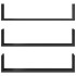 Estantes de pared 3 uds madera de ingeniería negro 80x18x18