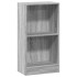 Estantería de madera de ingeniería gris Sonoma 40x24x76