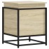 Caja de almacenaje con tapa madera roble Sonoma 40x40x51,5