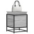 Caja de almacenaje con tapa madera gris Sonoma 40x40x51,5
