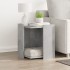 Mueble arenero de gatos madera gris hormigón 42x42x51