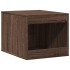 Mueble arenero para gatos madera marrón roble 47x59x42