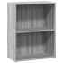 Estantería de madera de ingeniería gris Sonoma 60x30x77