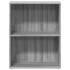 Estantería de madera de ingeniería gris Sonoma 60x30x77