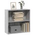 Estantería de madera de ingeniería gris Sonoma 80x30x77