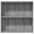 Estantería de madera de ingeniería gris Sonoma 80x30x77