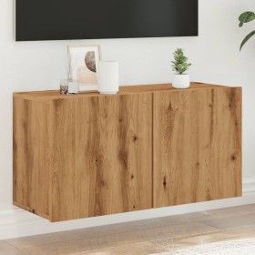 Mueble de TV de pared roble artisian 80x30x41